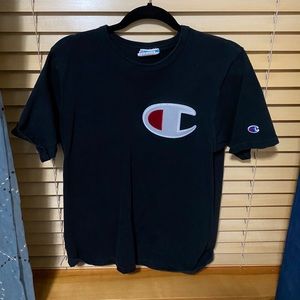 black champion shirt